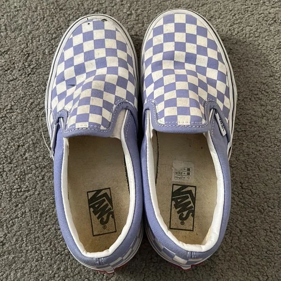 Vans cheap checkered girls